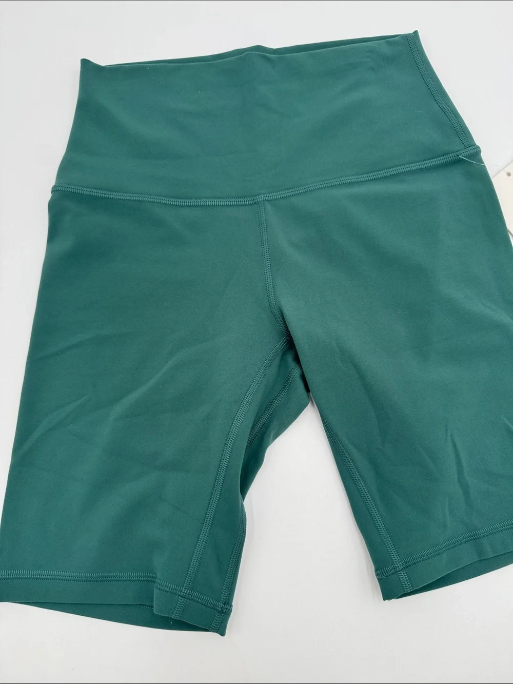 lululemon athletica High-Rise Teal Green Bike Shorts